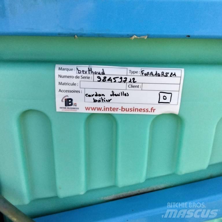 Berthoud FOR10RS21 Mounted sprayers