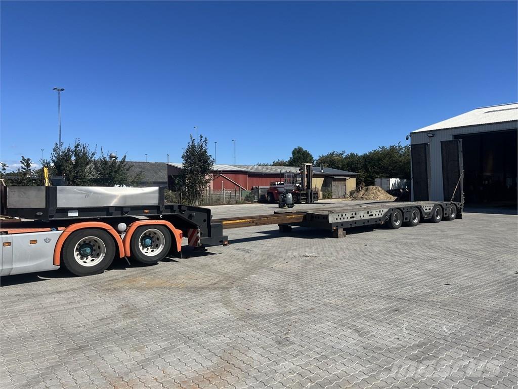 AMT 4 aksler Low loader-semi-trailers