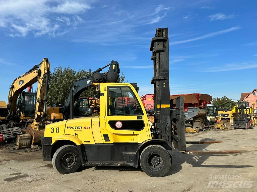 Hyster H 8.0FT9 LPG trucks