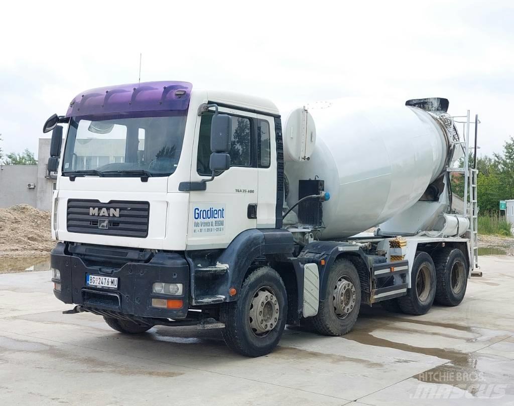 MAN TGA 35.400 Concrete trucks
