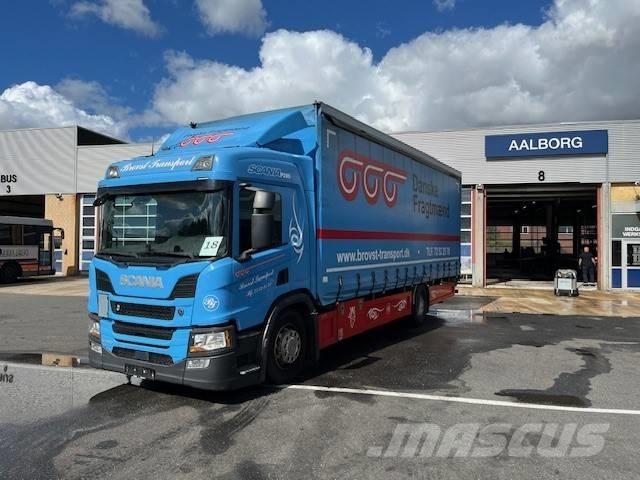Scania P 280 Curtain sider trucks
