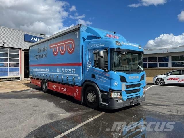 Scania P 280 Curtain sider trucks