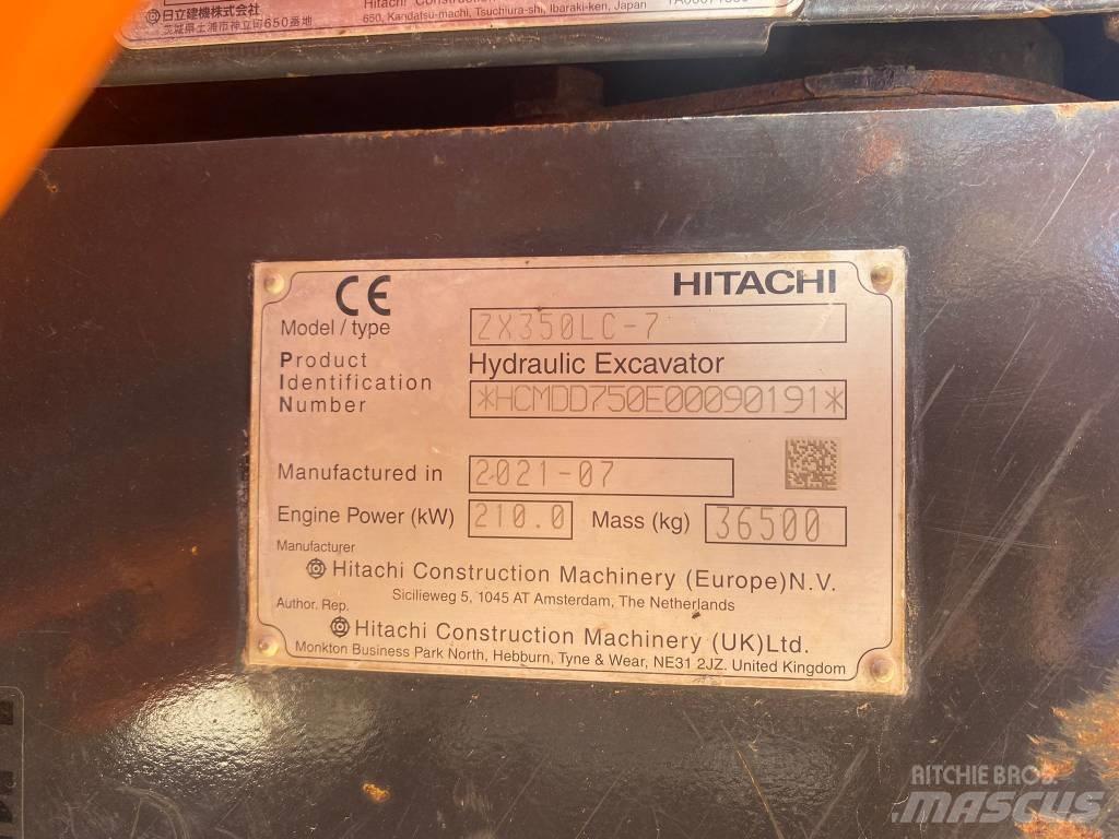 Hitachi ZX 350 LC-6 Crawler excavators
