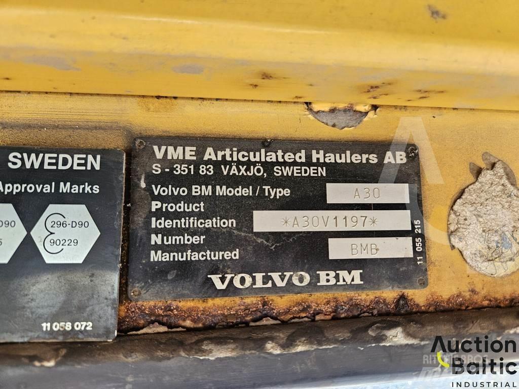 Volvo A30 Articulated Haulers