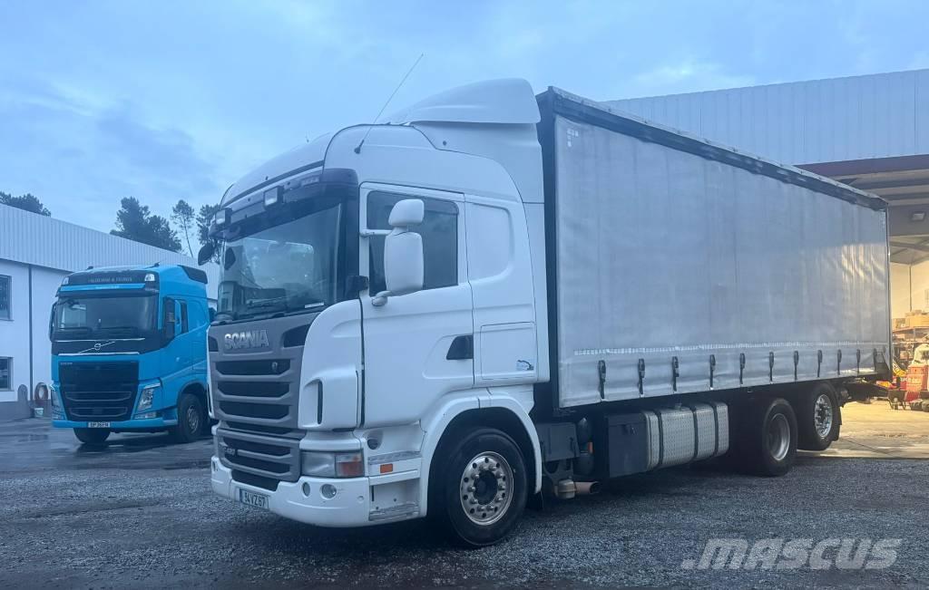 Scania G 420 Curtain sider trucks