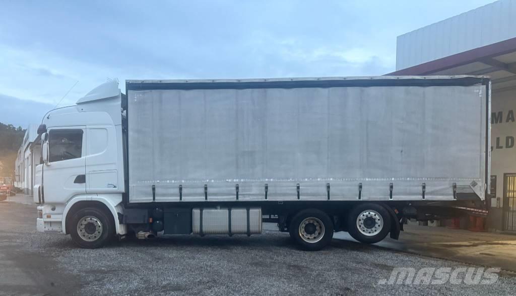 Scania G 420 Curtain sider trucks