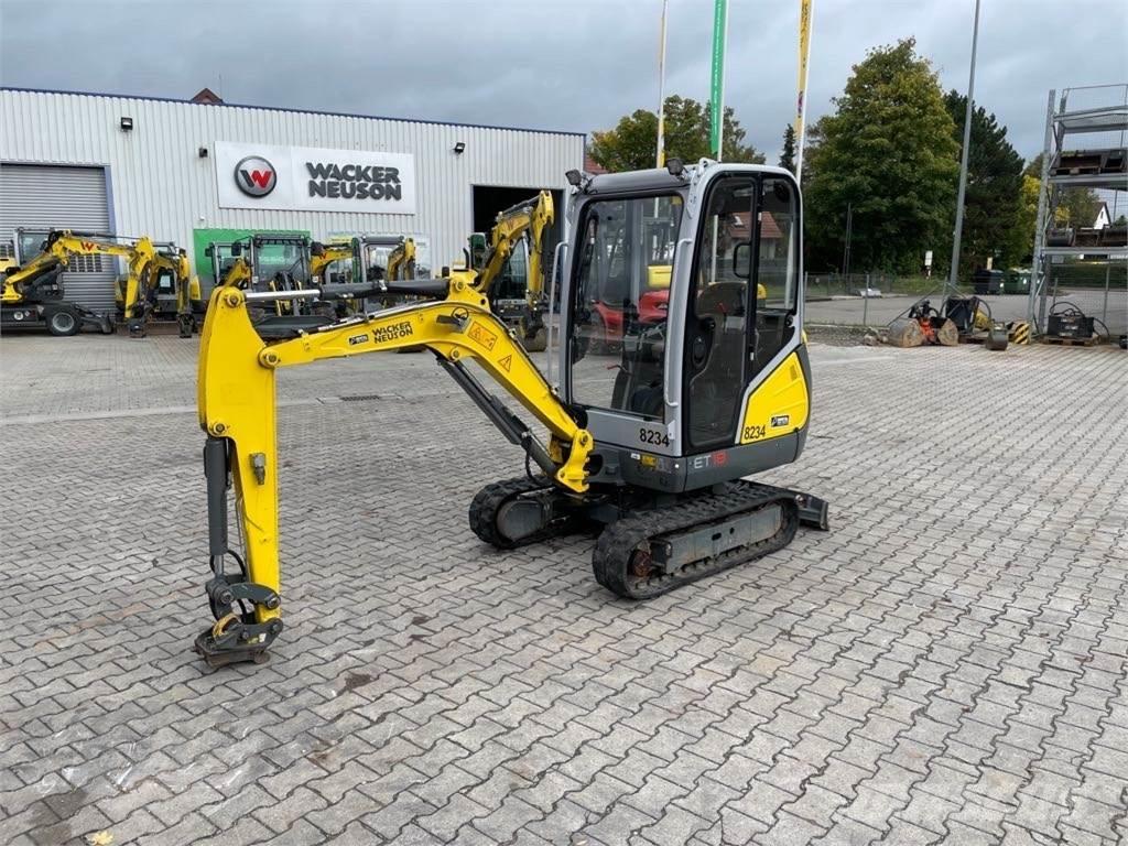 Wacker Neuson ET18 Crawler excavators