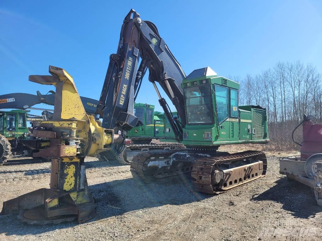 John Deere 853 Feller bunchers