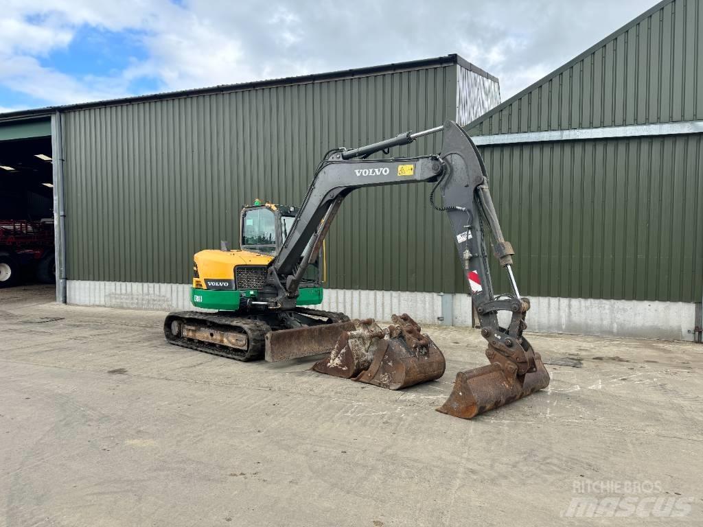 Volvo ECR 88 D Mini excavators  7t - 12t