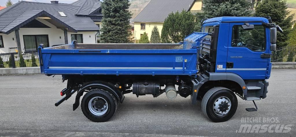 MAN TGM 18.290 4X4 Tipper trucks