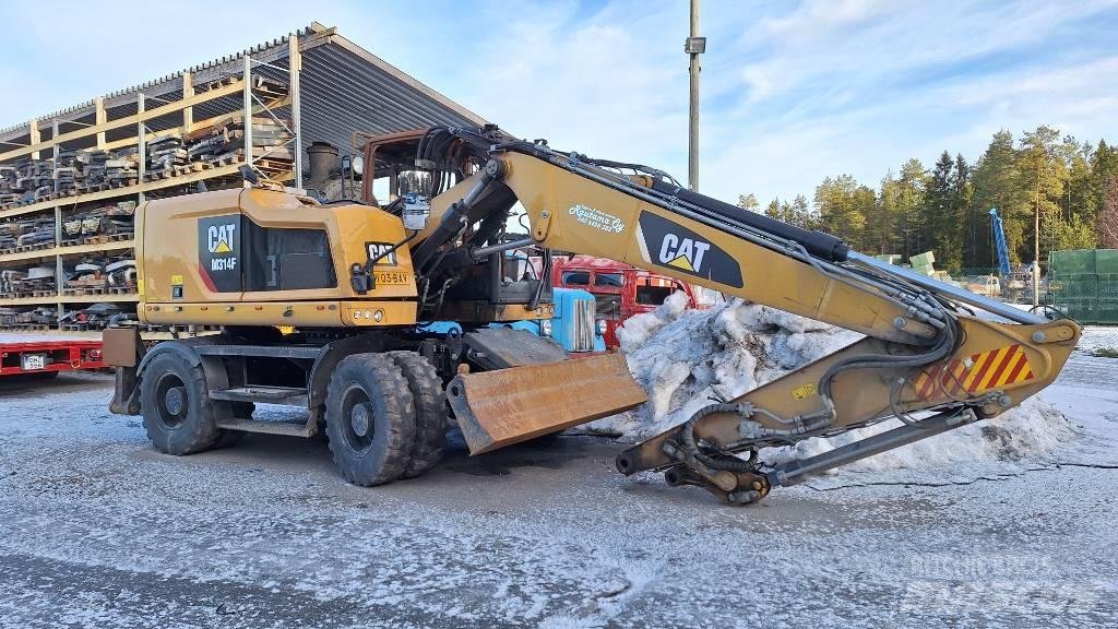 CAT M314F Wheeled excavators