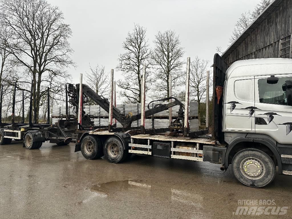 Scania R440 Timber trucks