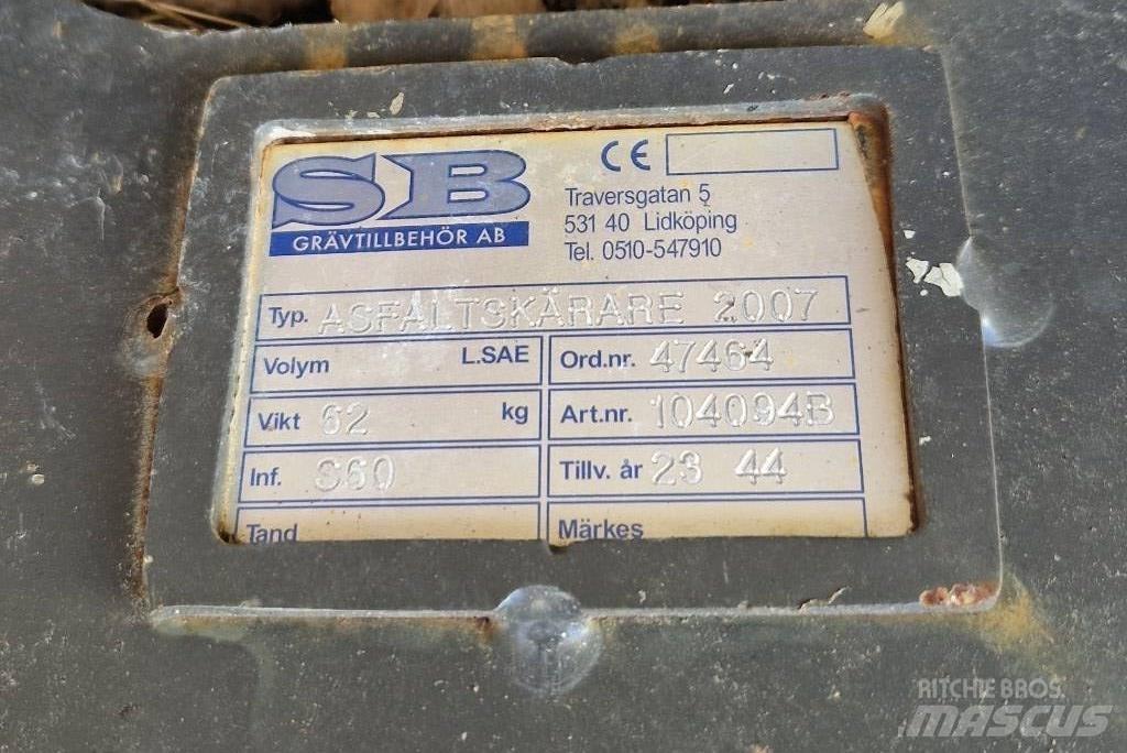 SB Asfaltskärare S60 Cutters