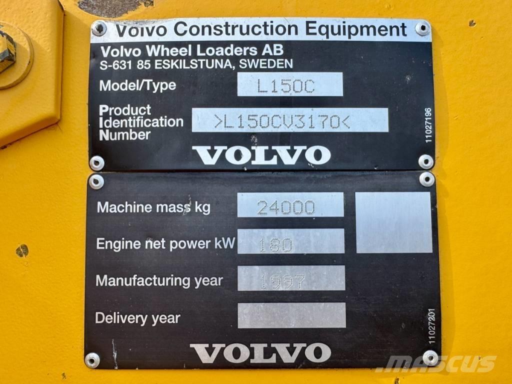 Volvo L 150 C Wheel loaders