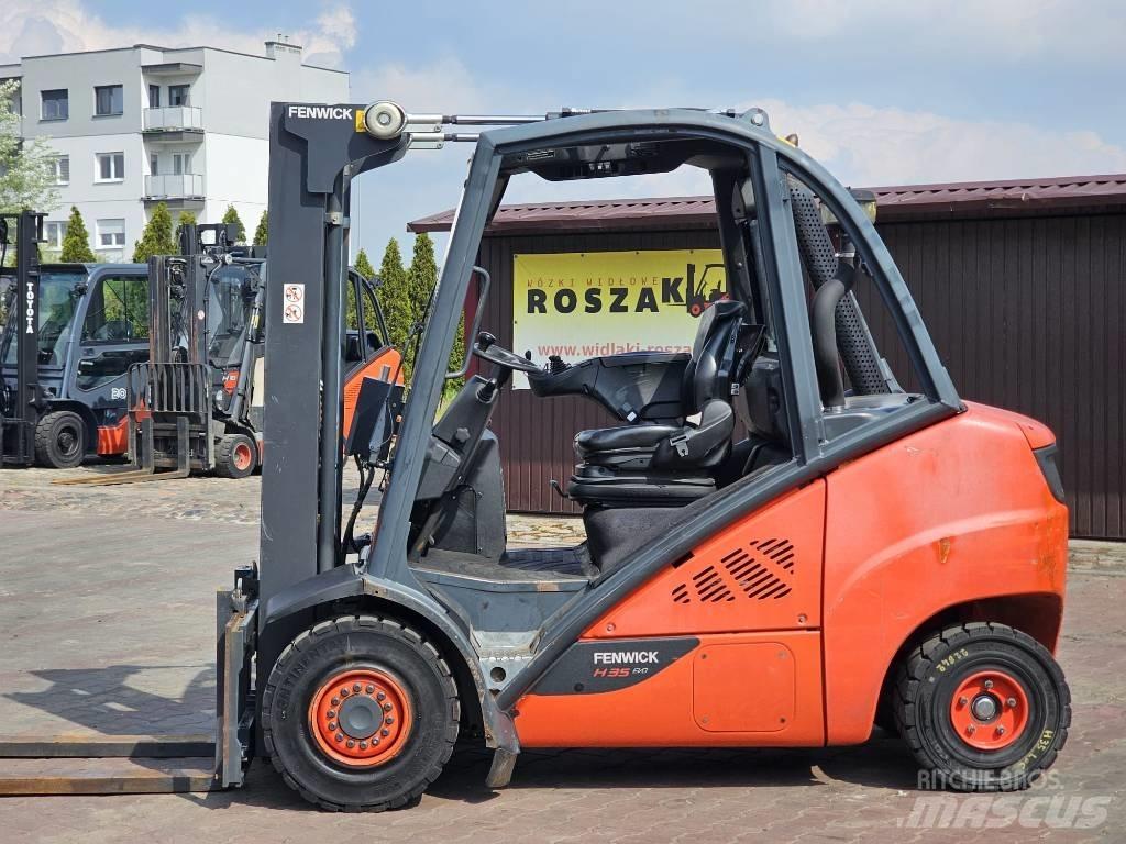 Linde H35D-02 Diesel trucks