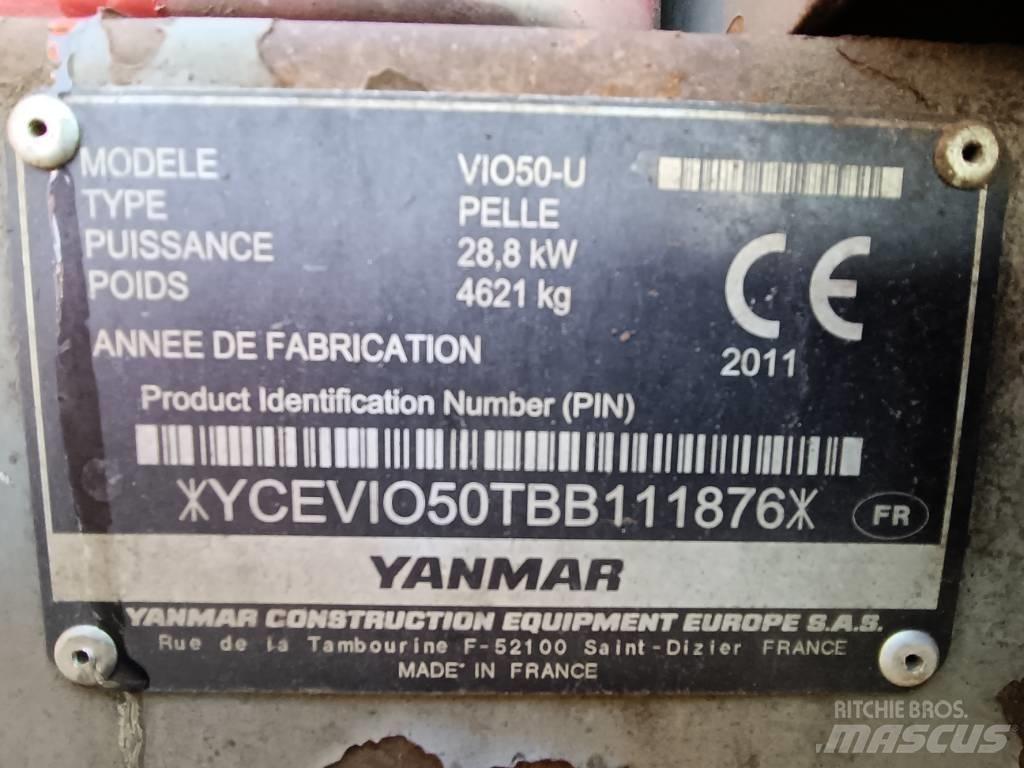 Yanmar Vio 50 Mini excavators < 7t (Mini diggers)