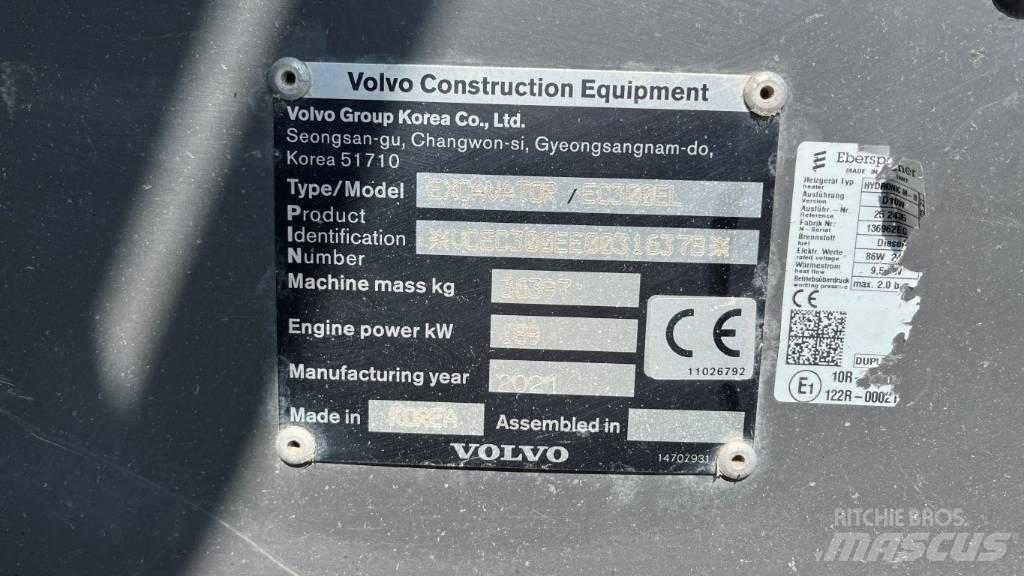 Volvo EC300EL Crawler excavators