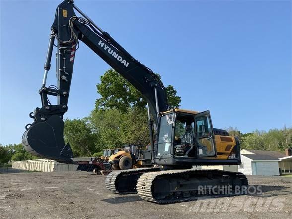Hyundai Hx210AL Crawler excavators