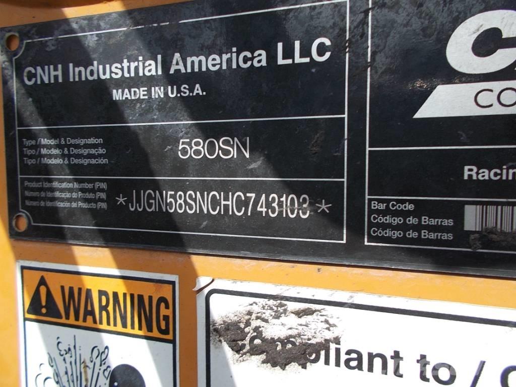 CASE 580 SN Backhoe