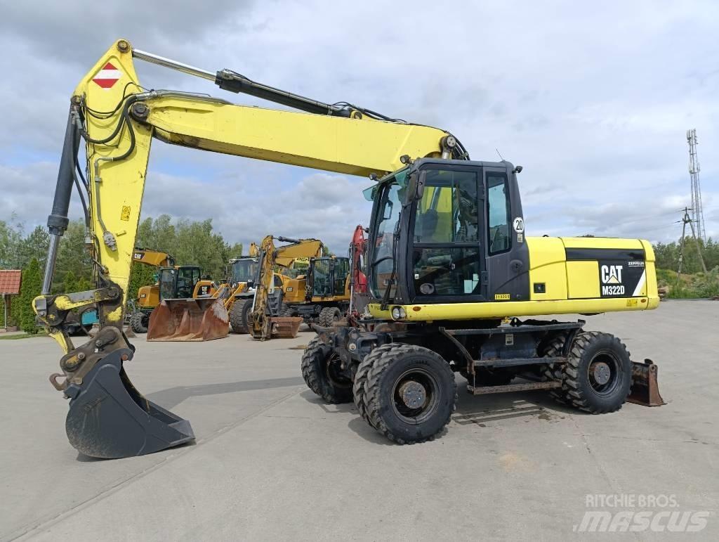 CAT M 322 D Wheeled excavators