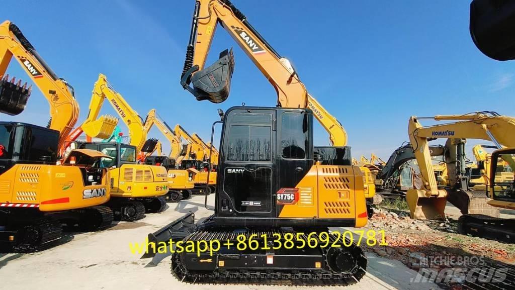 Sany SY 75 Crawler excavators