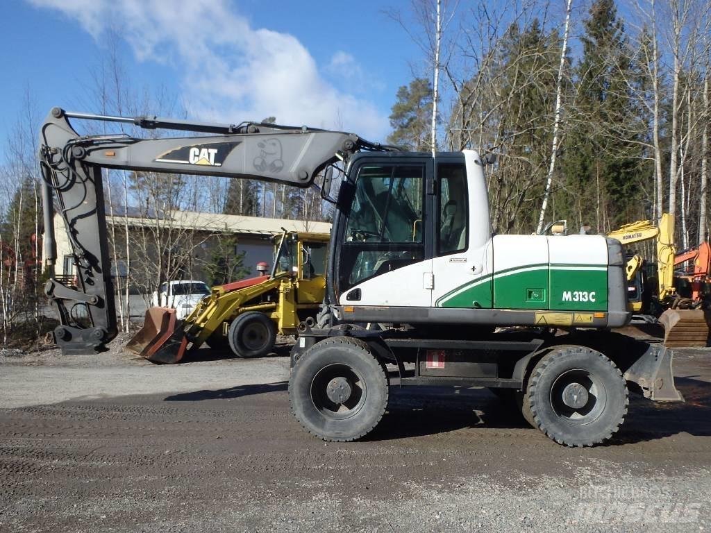CAT M 313 C 4x4 Wheeled excavators