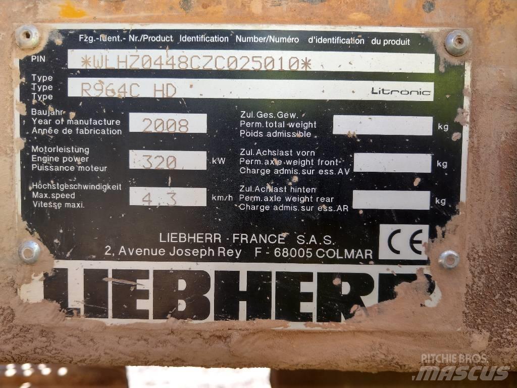 Liebherr R 964 C HD Crawler excavators