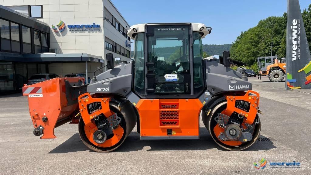 Hamm DV+ 70iVV-S Twin drum rollers