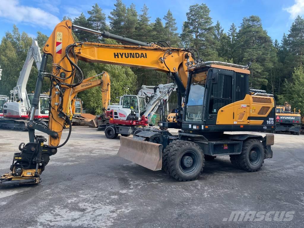 Hyundai HW 160 Wheeled excavators