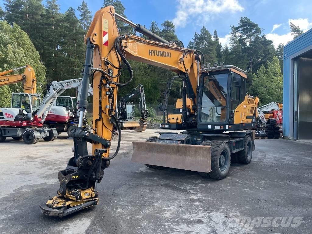 Hyundai HW 160 Wheeled excavators