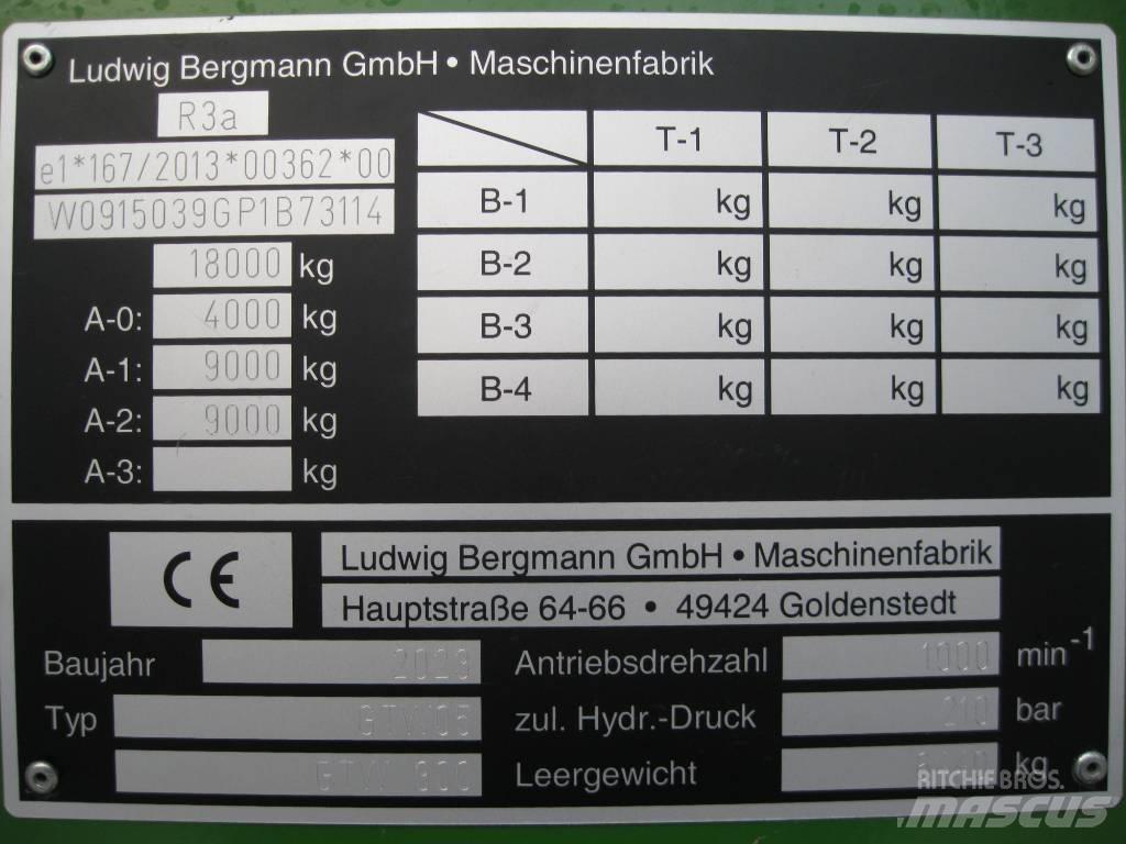 Bergmann GTW 300 Grain / Silage Trailers