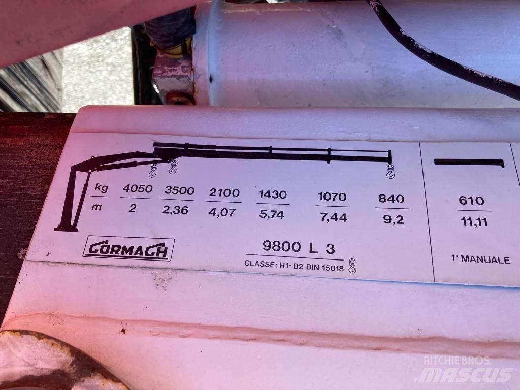 Cormach 9800-E Loader cranes