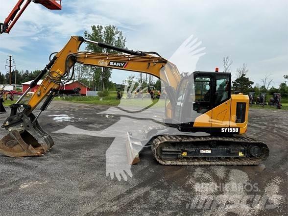 Sany SY155U Crawler excavators