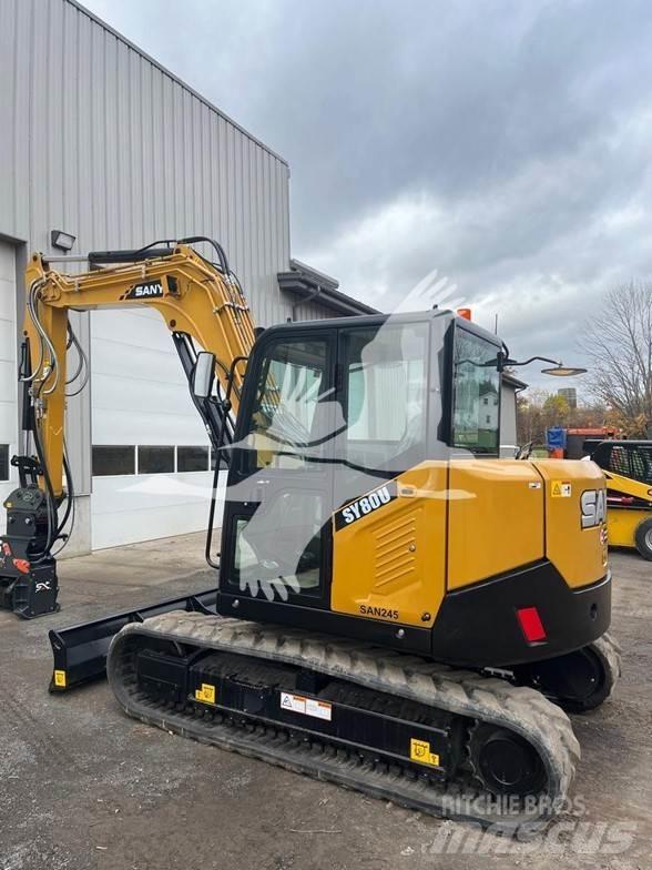 Sany SY80U Crawler excavators