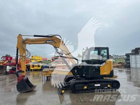 Sany SY80U Crawler excavators