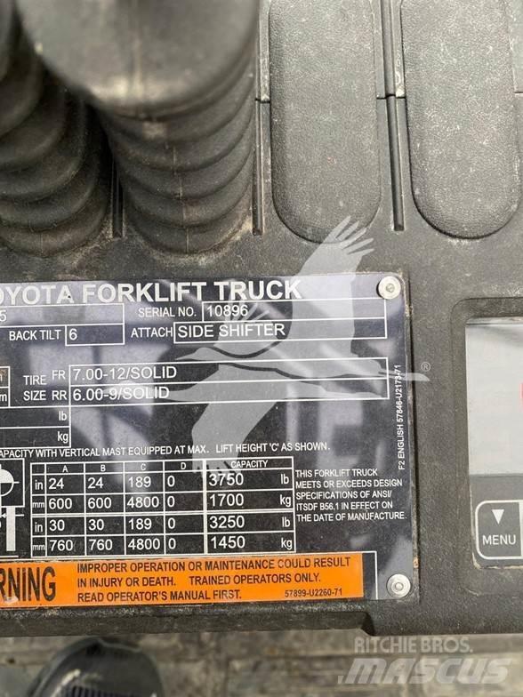 Toyota 8FGU25 Diesel trucks