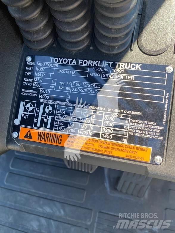 Toyota 8FGU25 Diesel trucks