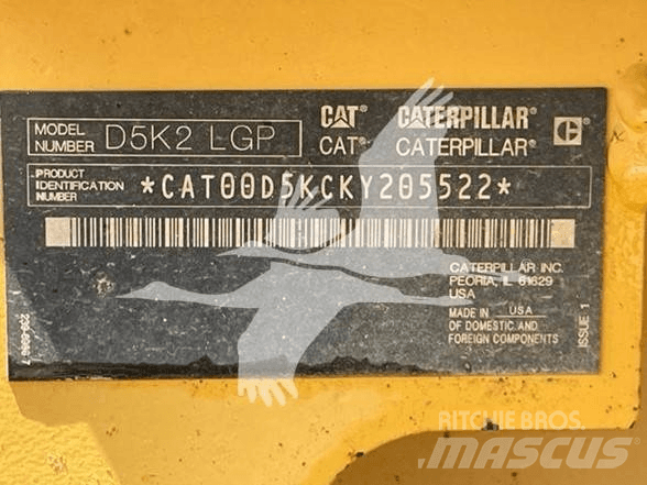 CAT D5K2 LGP Crawler dozers
