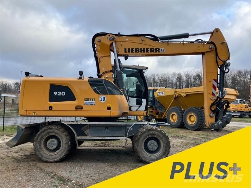 Liebherr A920 Wheeled excavators