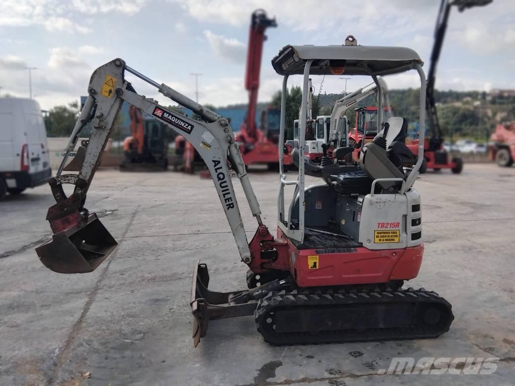 Takeuchi TB 215 R Mini excavators < 7t (Mini diggers)