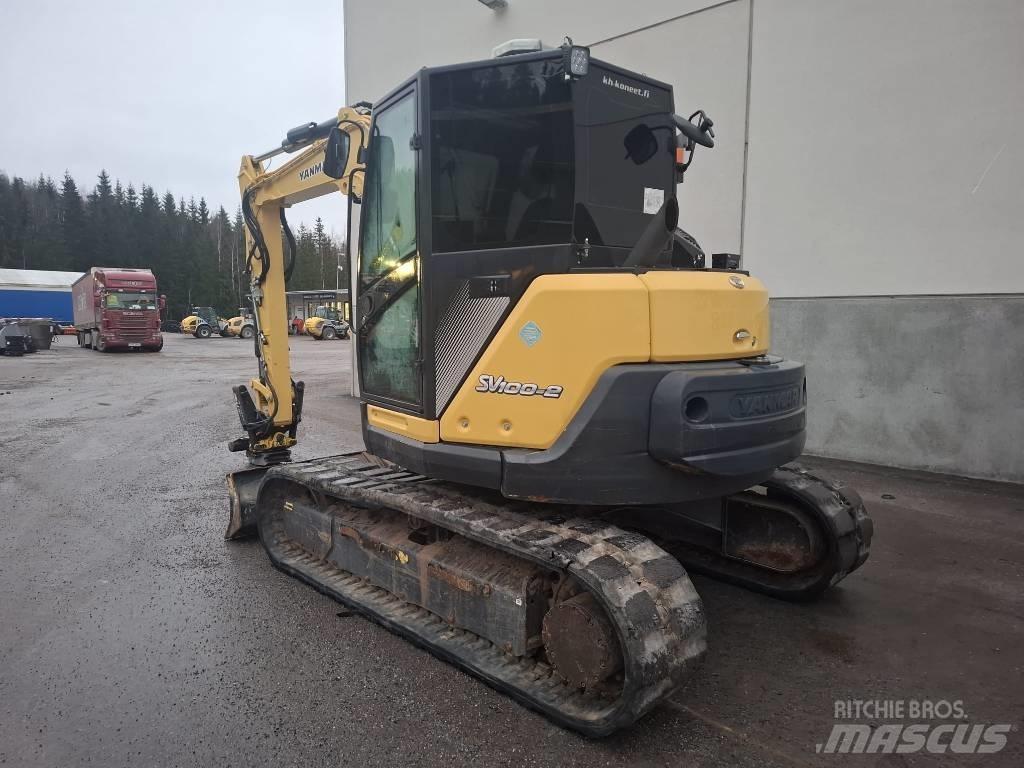 Yanmar SV 100-2A Mini excavators  7t - 12t