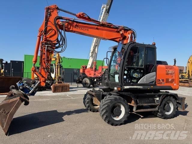 Hitachi ZX 140 W-5 Wheeled excavators