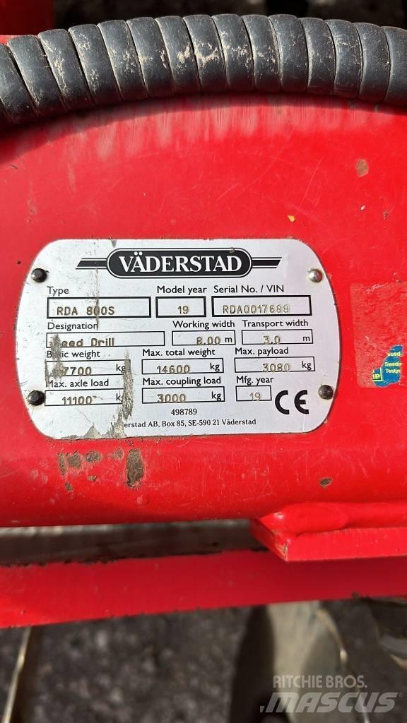 Väderstad RapidA800S Drills