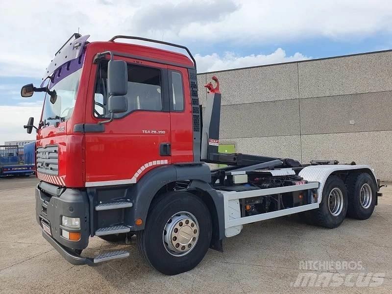 MAN TGA 28.390 Hook lift trucks