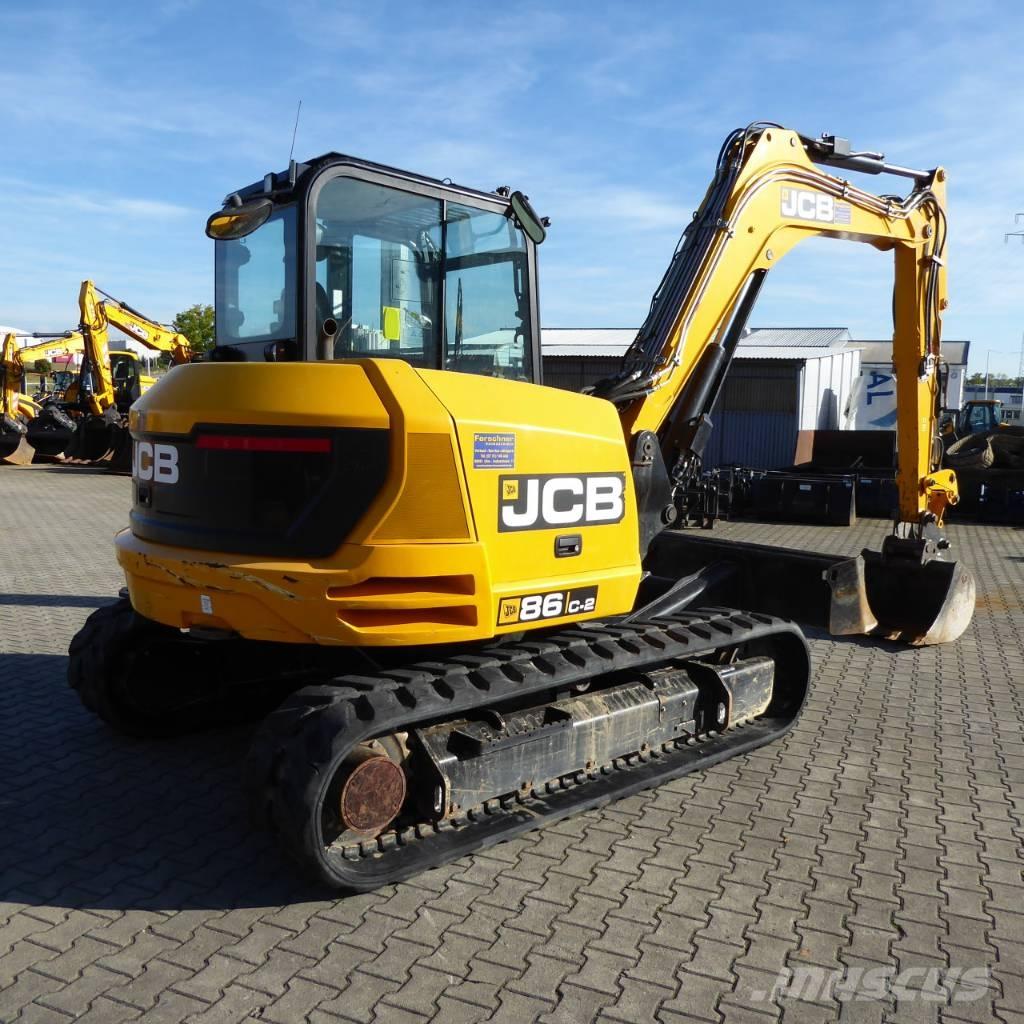 JCB 86C-2 Mono Mini excavators  7t - 12t
