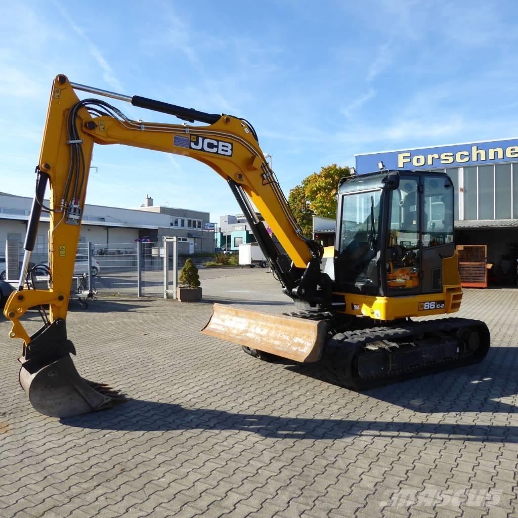 JCB 86C-2 Mono Mini excavators  7t - 12t