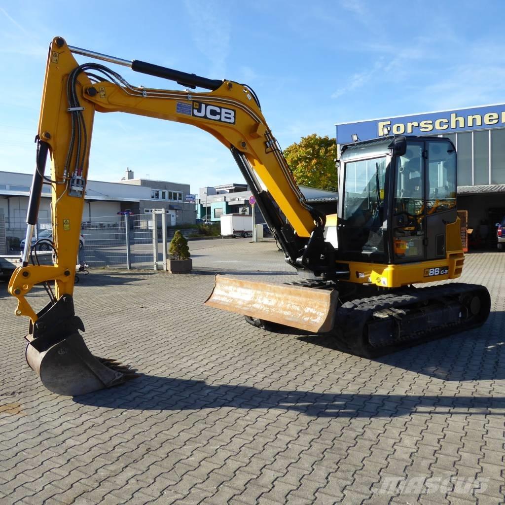 JCB 86C-2 Mono Mini excavators  7t - 12t