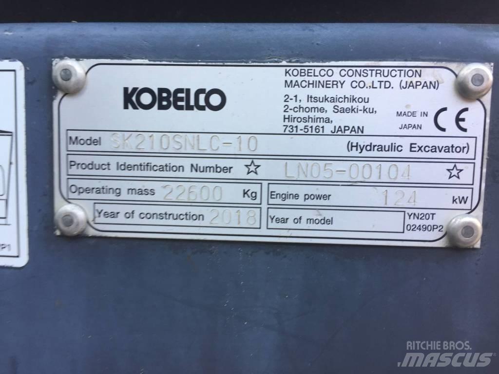 Kobelco SK210NLC Crawler excavators