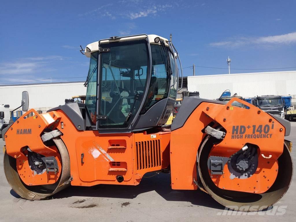 Hamm HD+ 140i VV-HF Twin drum rollers