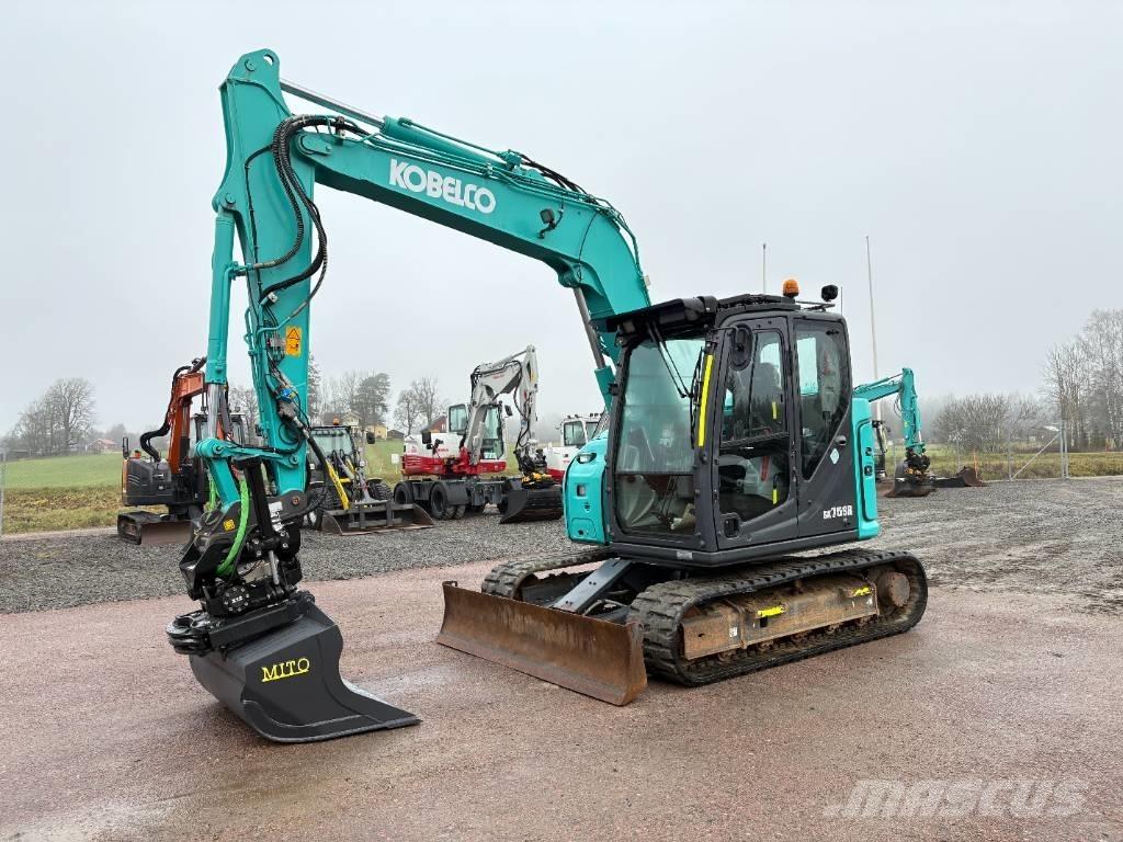 Kobelco SK75SR-7 Mini excavators  7t - 12t
